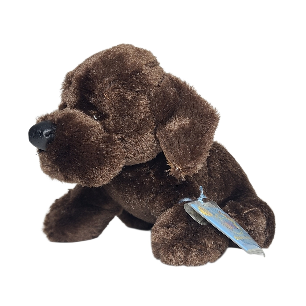 Ganz Webkinz Chocolate Lab Plush Dog Stuffed Animal Retired HM138 NWT